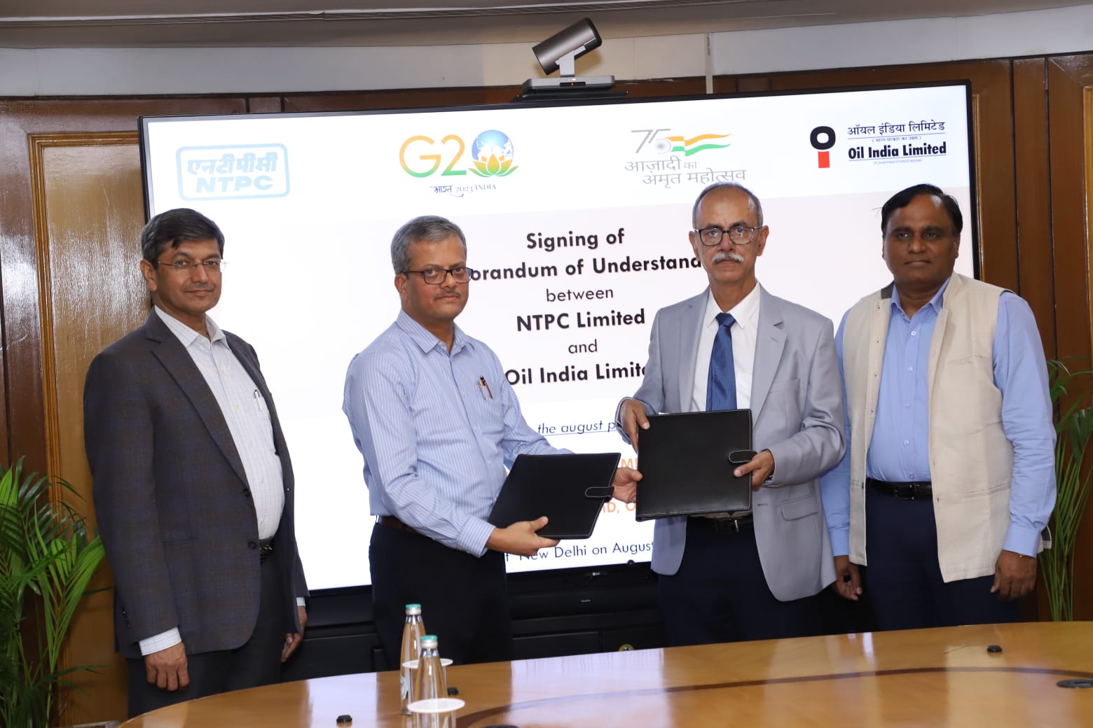 NTPC and Oil India Join Forces for Renewable Energy and Green Initiatives NTPC and Oil India Join Forces for Renewable Energy and Green Initiatives