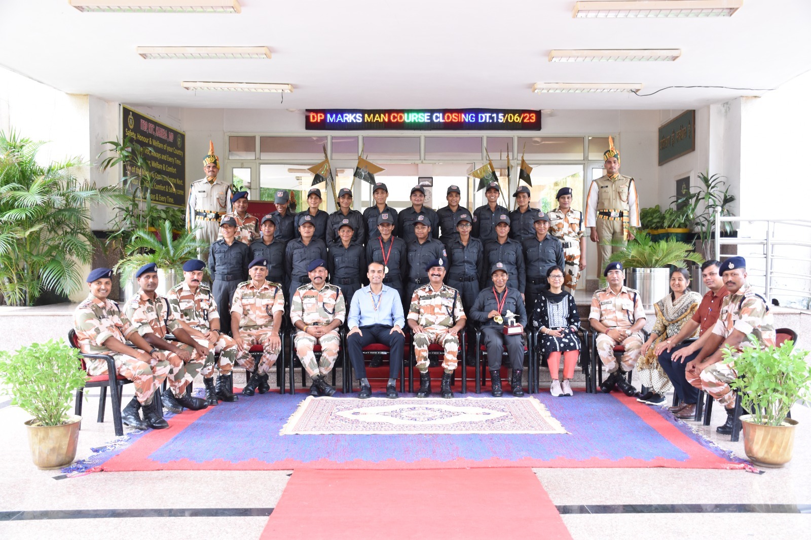 19 Women Commandos of the Delhi Police trained as markswomen.