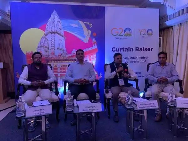 CM Yogi & Union Minister Anurag Thakur to Play Key Roles in Y20 Summit as Varanasi Hosts G20 Gathering
