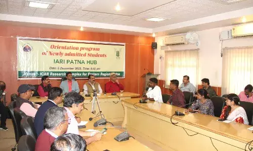 Orientation Programme for Newly Admitted Students at IARI-Patna Hub