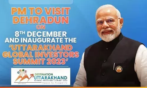PM Modi to Ignite Peace to Prosperity at Uttarakhand Global Investors Summit 2023 on December 8th.