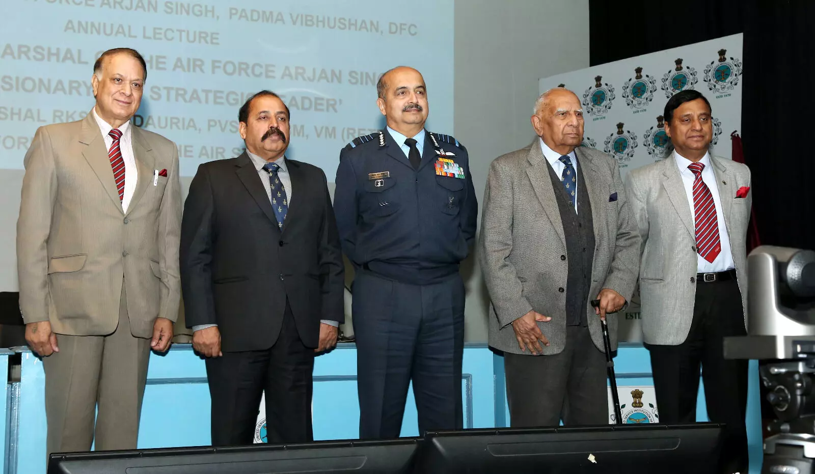 IAF and USI Commemorate Marshal of the Air Force Arjan Singh with Inaugural Annual Lecture