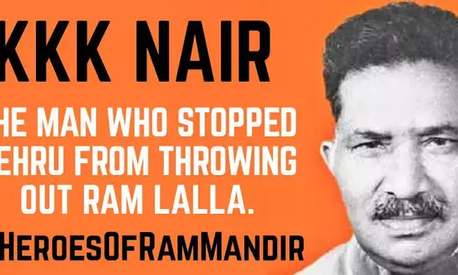 Forgotten Hero of Ram Temple Movement: K.K. Nairs Defiance Against Nehrus Diktat