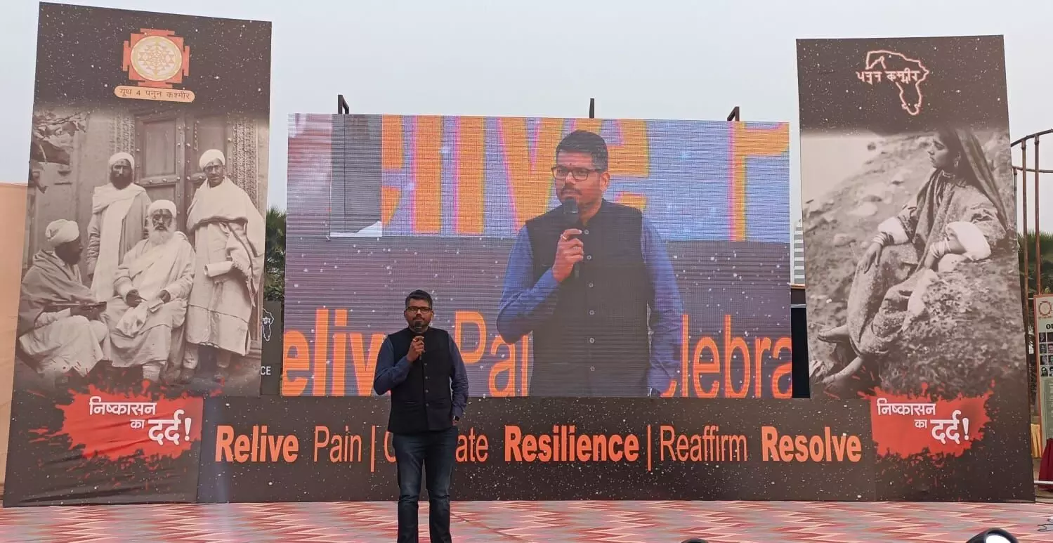 J. Sai Deepak Advises Displaced KPs to ‘Form Alliances’ To Achieve the Goal of ‘Panun Kashmir’ J. Sai Deepak Advises Displaced KPs to ‘Form Alliances’ To Achieve the Goal of ‘Panun Kashmir’