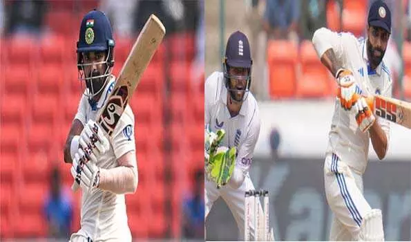 India in Commanding Position After Rahul, Jadeja Shine with Fifties