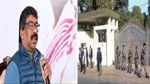 Jharkhand CM Hemant Soren Faces ED Questioning Today Amid Tight Security Jharkhand CM Hemant Soren Faces ED Questioning Today Amid Tight Security