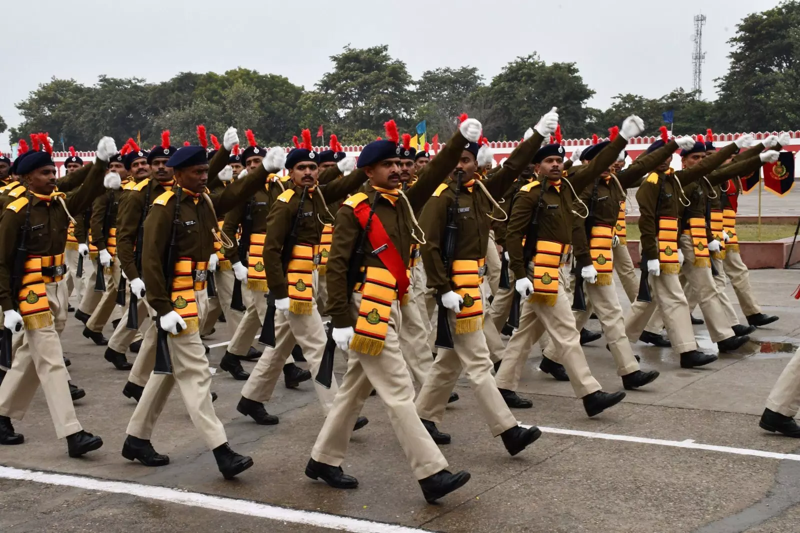 Colorful Passing Out Parade for New Goa Police Constables Held at Delhi Police Academy