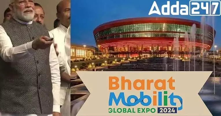 Prime Minister Inspects Indias Mobility Future at Bharat Mobility Global Expo 2024