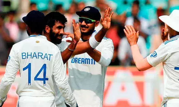 India Tightens Grip After Crawleys Burst on Day 2 of Visakhapatnam Test India Tightens Grip After Crawleys Burst on Day 2 of Visakhapatnam Test
