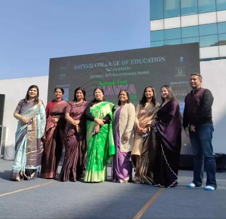 Navya 2K24: A Celebration of Colors and Emotions at Satyam College of Education Navya 2K24: A Celebration of Colors and Emotions at Satyam College of Education