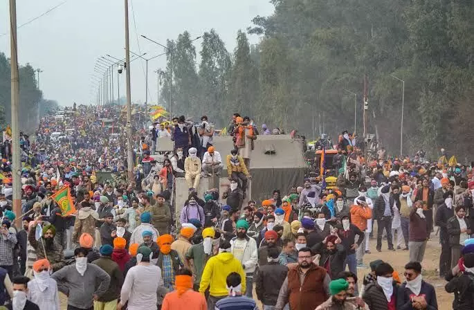 Delhi Under Siege: Farmers Clash with Police in Renewed Protest for Minimum Prices