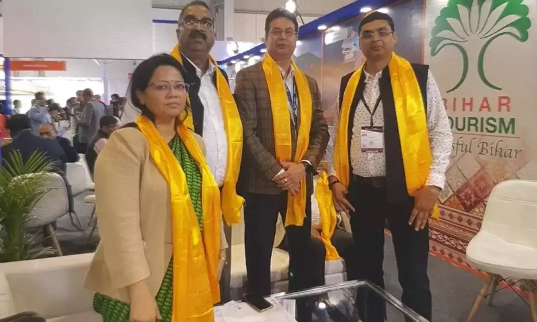 Bihar Tourism Unveils Its Treasures at SATTE 2024