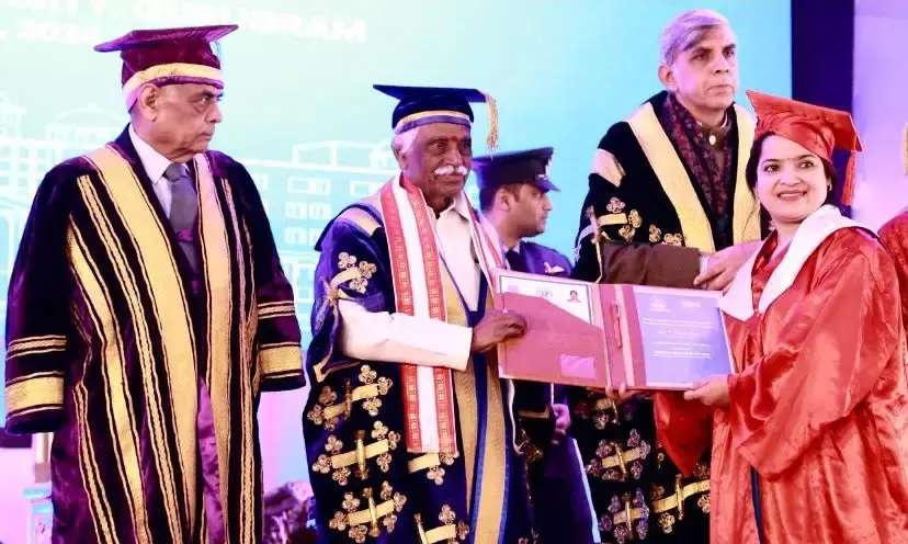 KR Mangalam University Holds its 6th Convocation Ceremony