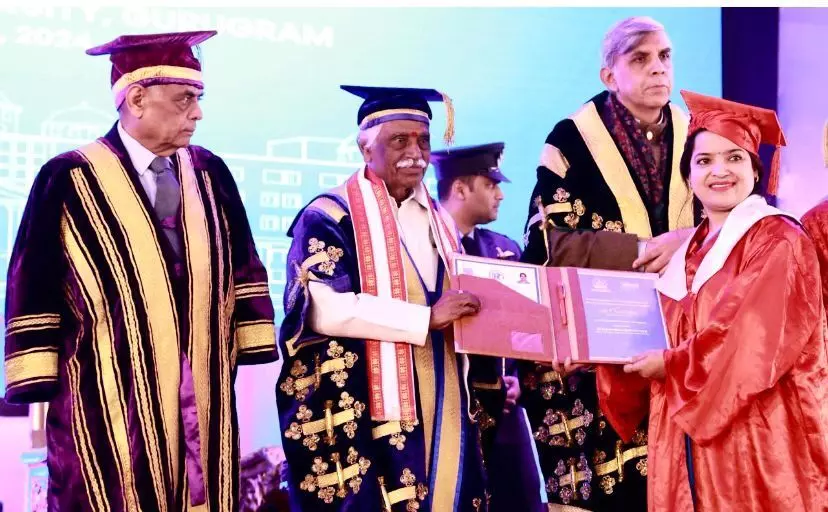KR Mangalam University Holds its 6th Convocation Ceremony