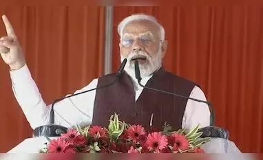PM Modi Unveils Rs 1,06,000 Crore Development Blitz Ahead of Lok Sabha Polls
