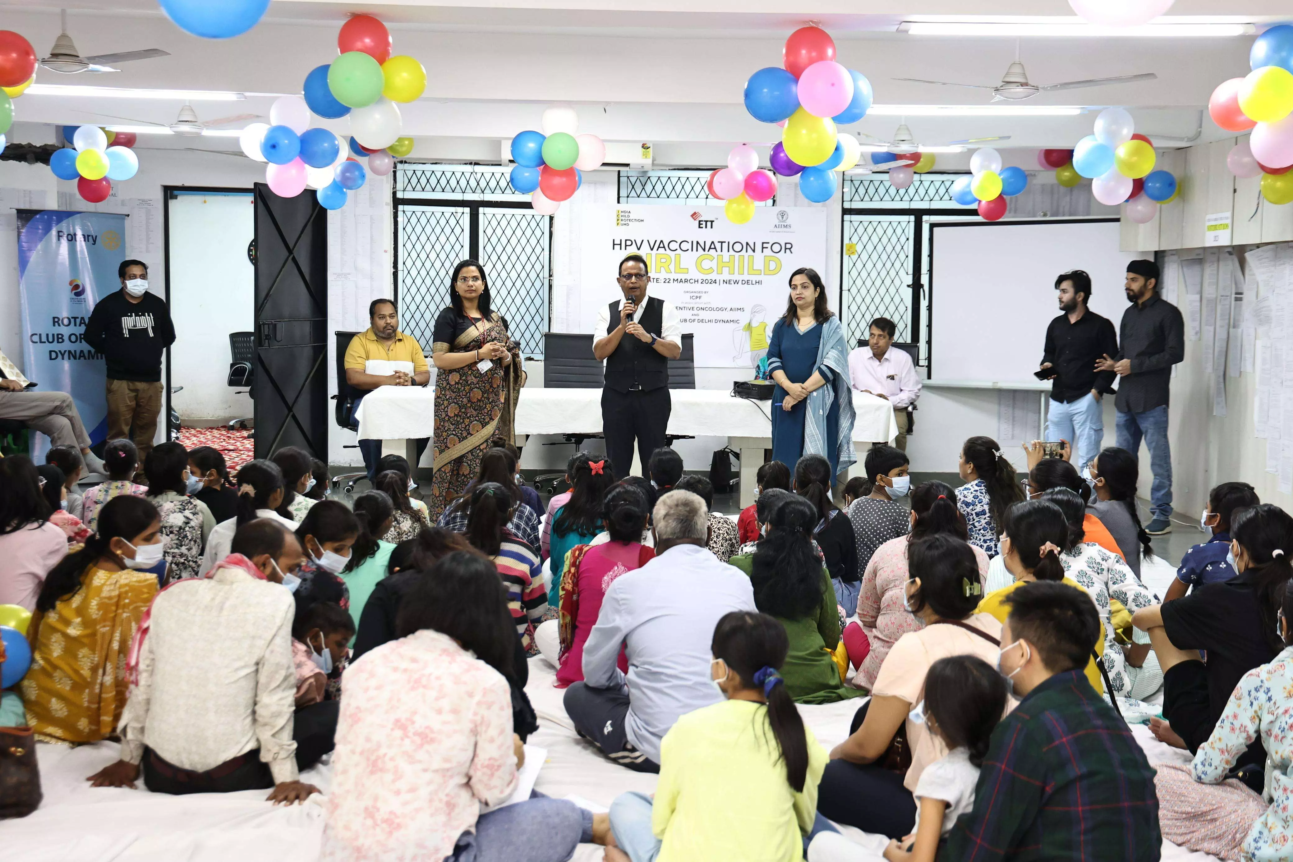 Free HPV Vaccination Camp for Sex Abuse Survivors, Underprivileged Girls in Delhi Free HPV Vaccination Camp for Sex Abuse Survivors, Underprivileged Girls in Delhi