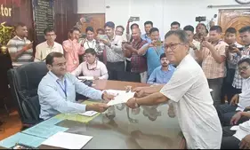 INDIA bloc candidate files nomination for Tripura East LS seat