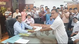 INDIA bloc candidate files nomination for Tripura East LS seat