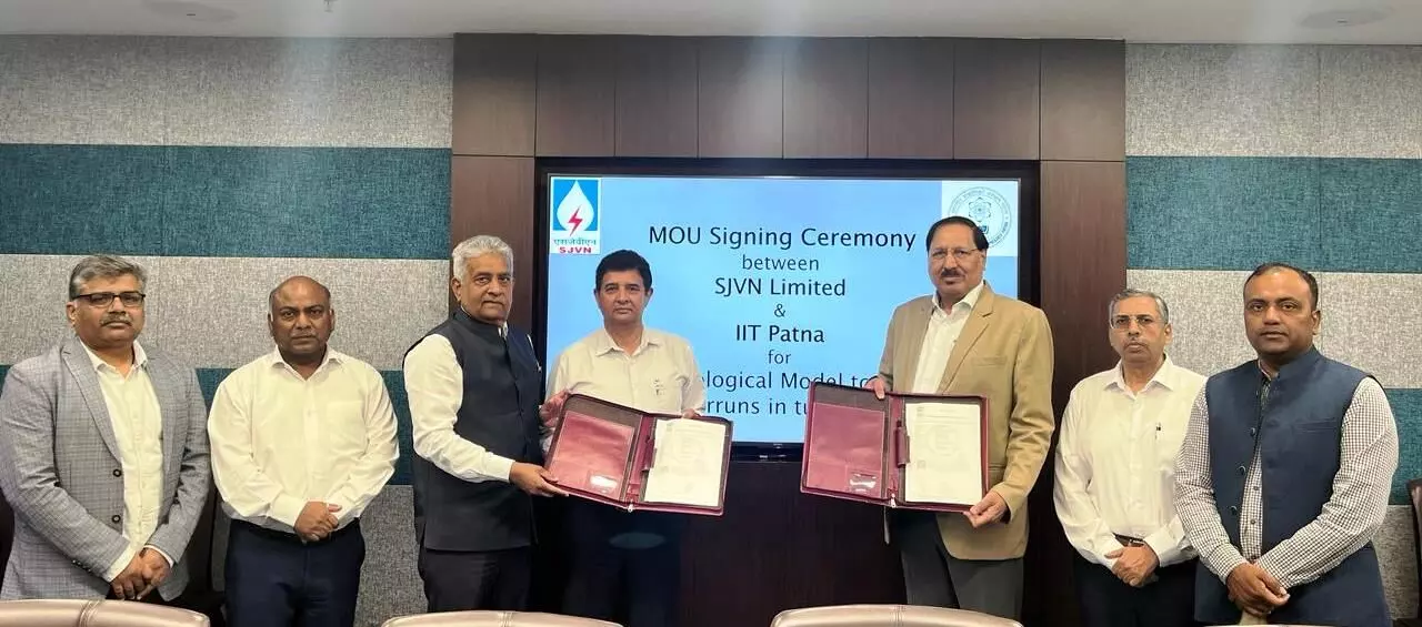 SJVN Partners with IIT Patna to develop Advanced Geological Model for its tunneling projects SJVN Partners with IIT Patna to develop Advanced Geological Model for its tunneling projects