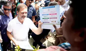 ‘This election is a fight for soul of India,’ says Rahul after filing nomination from Wayanad