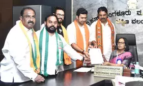 LS polls: Tejasvi Surya files nomination from Bengaluru South constituency