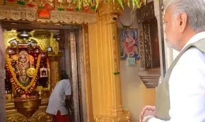 BJPs Parshottam Rupala seeks blessings at temple amid Rajkot election row