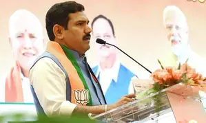 Congress will not cross 40 seats in LS polls: Ktaka BJP chief Vijayendra