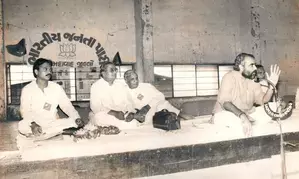 BJP Foundation Day: PM Modi’s old picture delivering speech in Gujarat goes viral
