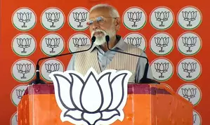 PM Modi slams Congress election manifesto, says it reflects Muslim Leagues ideology