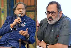 Rajeev Chandrasekhar slams Shashi Tharoors allegation of buying votes, initiates legal action