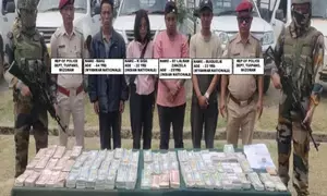 Six Myanmar nationals among 16 held with Indian & Myanmarese currencies
