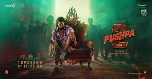 Allu Arjun wields an axe and stares chillingly in new ‘Pushpa 2: The Rule’ poster
