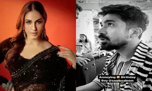 Huma Qureshi ‘annoys’ birthday boy, her brother Saqib Saleem, on turning 36