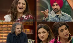 Diljit, Parineeti get into Chamkila mood on Kapils show: Im not one I was 6 yrs ago