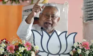 Tejashwi Yadav taking false credit for jobs, says Nitish Kumar