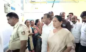 BJP worker dies in accident during Union Minister Shobha Karandlajes rally in Bengaluru