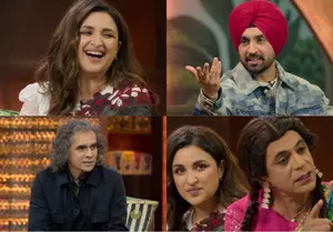 Diljit, Parineeti get into Chamkila mood on Kapils show: Im not one I was 6 yrs ago