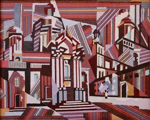 Cities & forests merge into a dreamscape in Poonam Bhatnagar’s solo exhibition