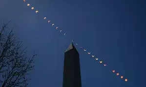 Toronto, other Canadian cities go dark as millions watch total solar eclipse