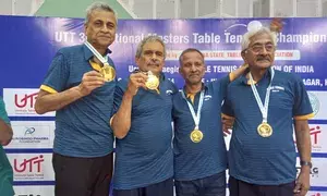 Maharashtra dominate National Masters TT with 46 medals