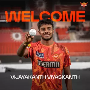 IPL 2024: Sunrisers Hyderabad sign Vijayakanth Viyaskanth to replace injured Wanindu Hasaranga