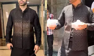 TV star Aamir Ali treats paps to Eid delicacy his mother makes just once in a year