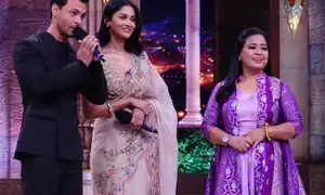 Aayush Sharma, Sushrii shake a leg on Lollipop Lageglu in Dance Deewane