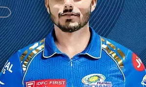 IPL 2024: Harvik Desai named as a replacement for Vishnu Vinod in Mumbai Indians squad