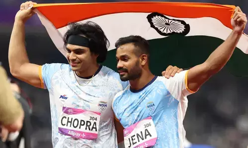 Maybe Kishor will get to 90m before me: Neeraj Chopra
