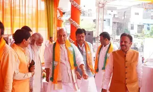 Cong like rusted iron, says Defence Minister Singh in MP poll rally