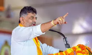 Ktaka BJP moves ECI against Shivakumars remarks on bringing down Vokkaliga CM