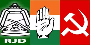 Triangular contests on three Lok Sabha seats in Bihar