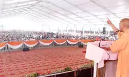 Goons are hung upside down, given a chilli blast, says UP CM Yogi in Saharanpur poll rally