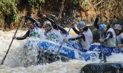 J&K: Water rafting event held in Doda for youth voters